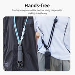 BRDRC Sport Camera Lanyard con vite da 1/4 di pollice, laccio anti-smarrimento per tracolla