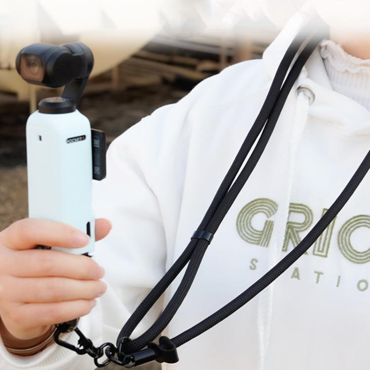 BRDRC Sport Camera Lanyard con vite da 1/4 di pollice Anti-perdita Accessorio per tracolla