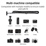 BRDRC Sport Camera Lanyard con vite da 1/4 di pollice Anti-perdita Accessorio per tracolla