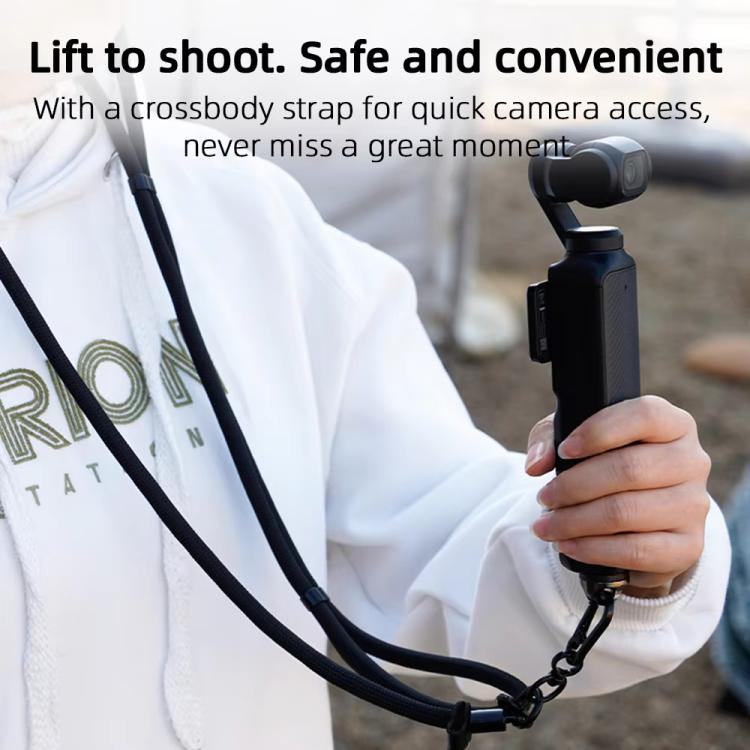 BRDRC Sport Camera Lanyard con vite da 1/4 di pollice Anti-perdita Accessorio per tracolla