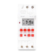 SINOTIMER TM919sB 220V 30A 1 secondo intervallo 7 giorni timer programmabile montato su guida DIN