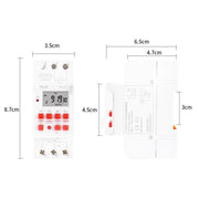 SINOTIMER TM919sB 220V 30A 1 secondo intervallo 7 giorni timer programmabile montato su guida DIN