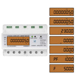 Contatore energia WiFi trifase 380V 80A/100A Sinotimer