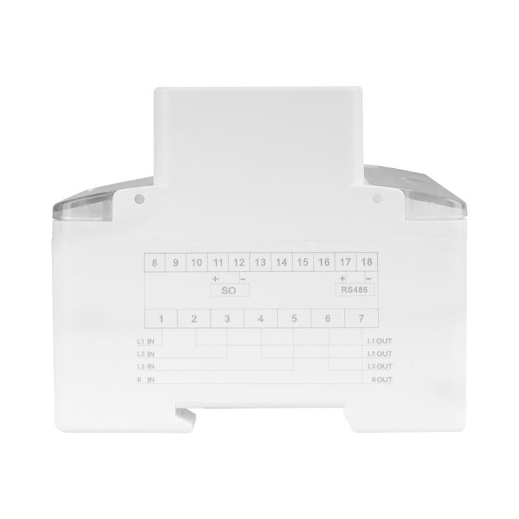Contatore energia WiFi trifase 380V 80A/100A Sinotimer