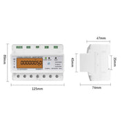 Contatore di energia WiFi Tuya trifase AC 380V, SINOTIMER DTS6619-050 80A With Switch, SINOTIMER DTS6619-049 100A Without Switch