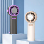 Ventilatore portatile USB a semiconduttore con display digitale