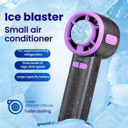 Ventilatore di raffreddamento a semiconduttore con display digitale ad alta velocità a 3 velocità, piccolo ventilatore portatile USB