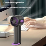 Ventilatore portatile USB a semiconduttore con display digitale