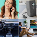 Ricevitore e trasmettitore audio Bluetooth 5.3 a clip