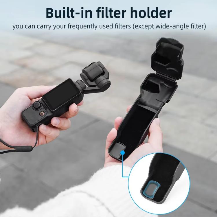 Custodia protettiva con copriobiettivo per DJI Osmo Pocket 3