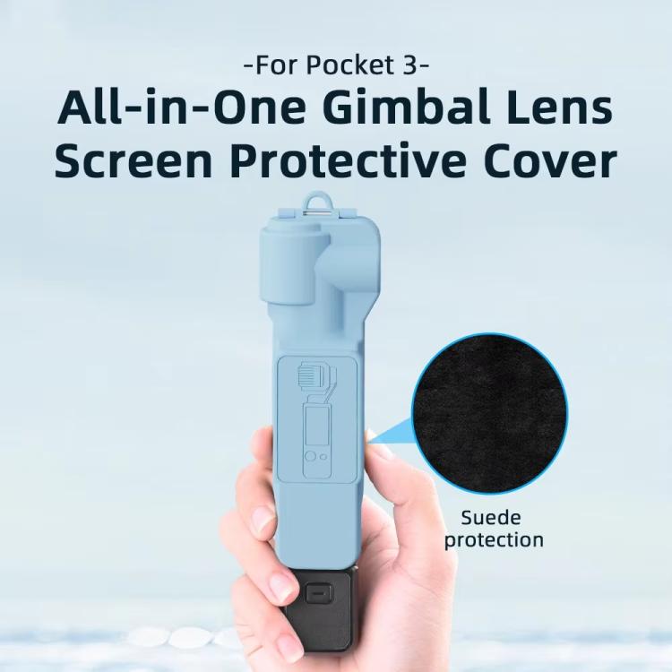 Custodia protettiva con copriobiettivo per DJI Osmo Pocket 3