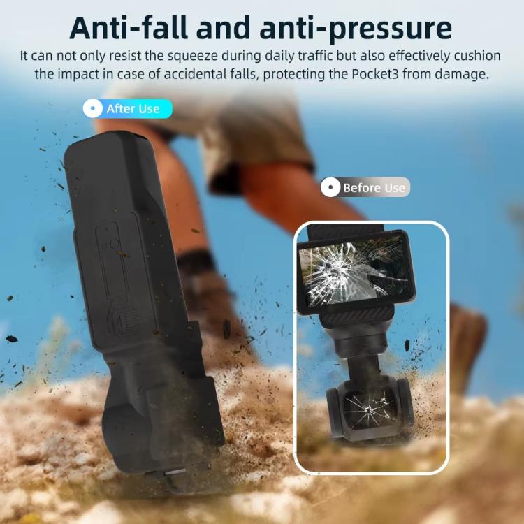 Custodia protettiva con copriobiettivo per DJI Osmo Pocket 3