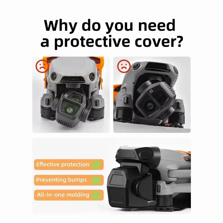 Copriobiettivo protettivo con clip per DJI Air 3S