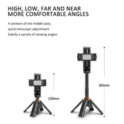 Mini selfie stick 3 in 1 con treppiede e telecomando Bluetooth