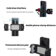 Mini selfie stick 3 in 1 con treppiede e telecomando Bluetooth