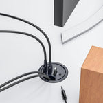 Hub di collegamento per scrivania con passacavo, lunghezza cavo 1,2 m, 4 x USB3.0, 3 x USB3.0+TF+SD, 3xUSB3.0+3.5mm, 2xUSB3.0+USB-C+3.5mm, 2xUSB3.0+USB-C+SD/MMC