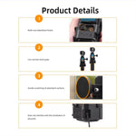 Supporto magnetico con base fissa per DJI Osmo Pocket 3