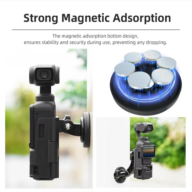 Supporto magnetico con base fissa per DJI Osmo Pocket 3