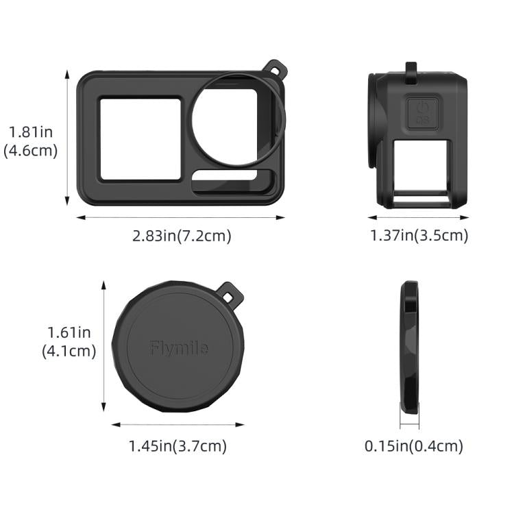 Custodia in silicone per DJI Osmo Action 3/4/5 Pro