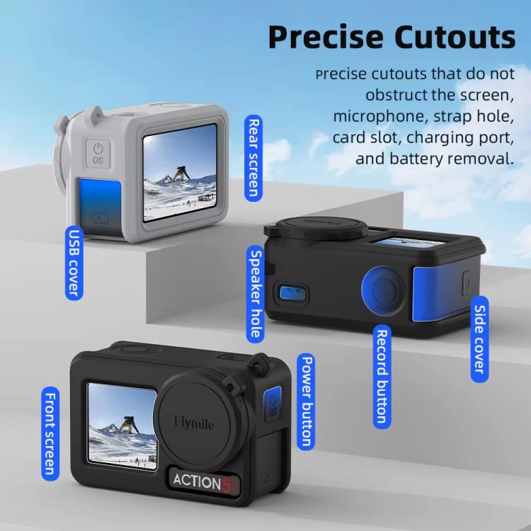 Custodia in silicone per DJI Osmo Action 3/4/5 Pro