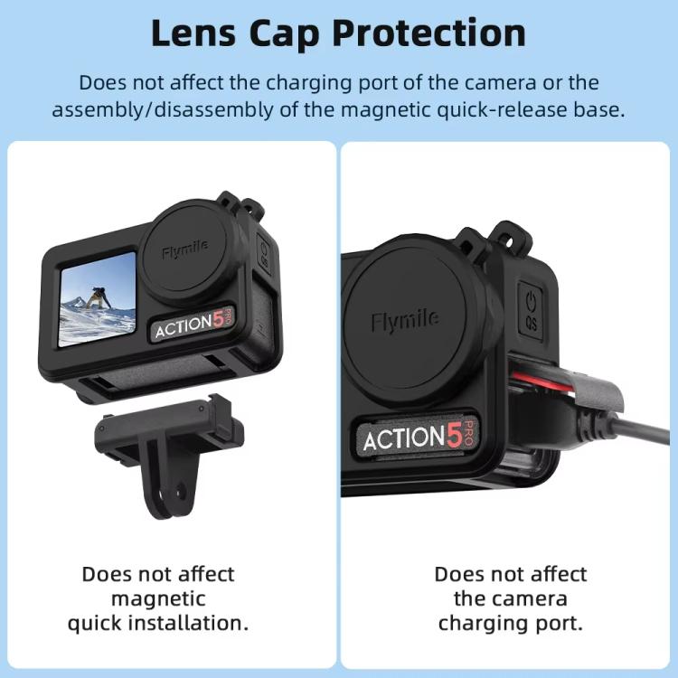 Custodia in silicone per DJI Osmo Action 3/4/5 Pro