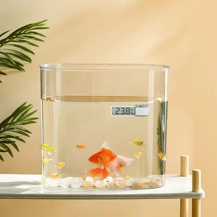 LK-50 Termometro per acquario digitale wireless esterno LCD trasparente Misuratore elettronico della temperatura dell'acqua
