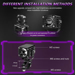 Faro moto impermeabile 40W Demon Eye con interruttore cablato