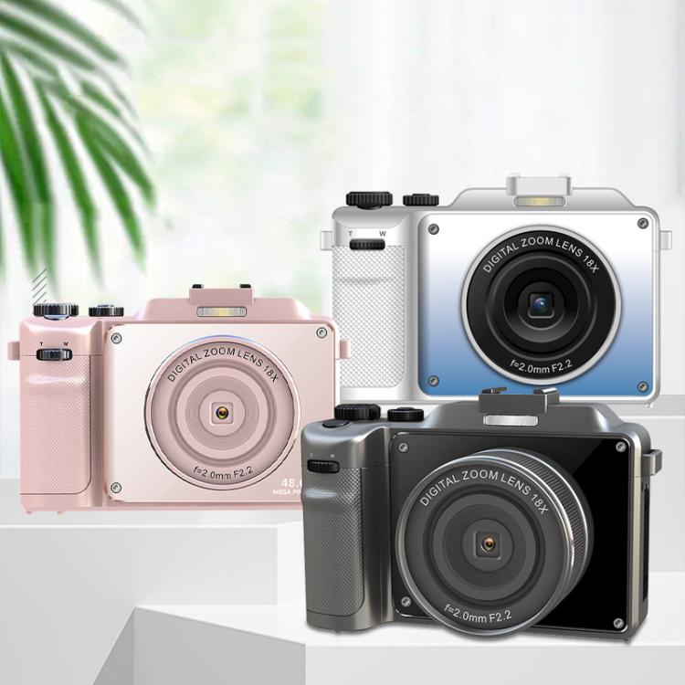 FSD-X9 3.0 pollici 4K HD 18X Zoom Selfie WIFI Stabilizzazione elettronica dell'immagine Fotocamera digitale, FSD-X9 (Black), FSD-X9 (White)