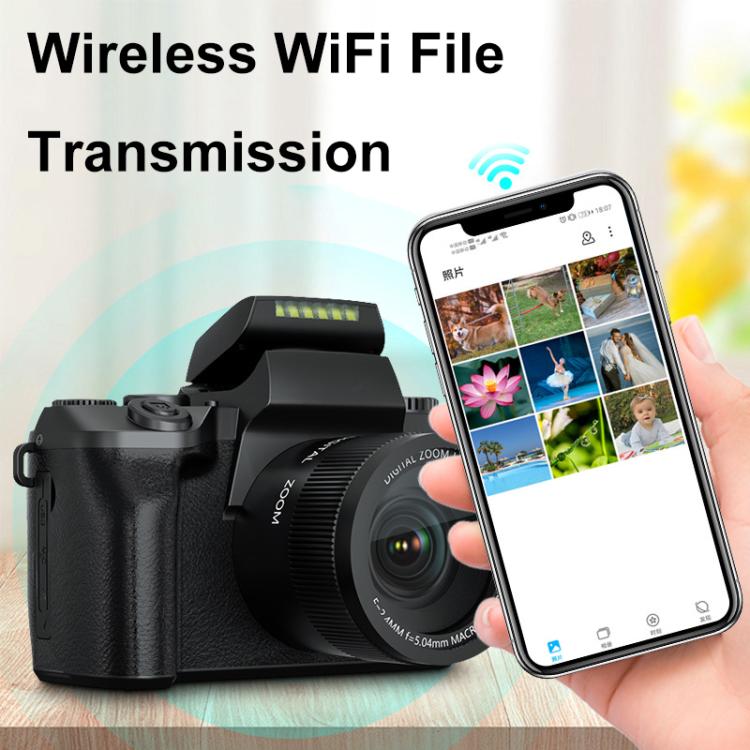 Fotocamera digitale 4K WiFi con touch screen 4 pollici