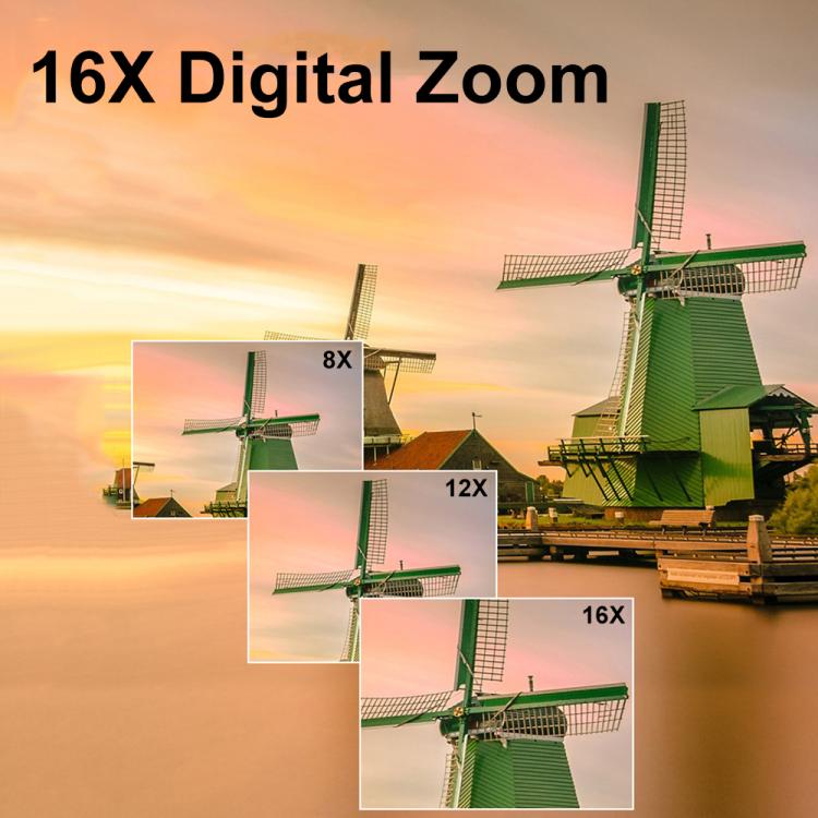Fotocamera digitale 4K WiFi con touch screen 4 pollici