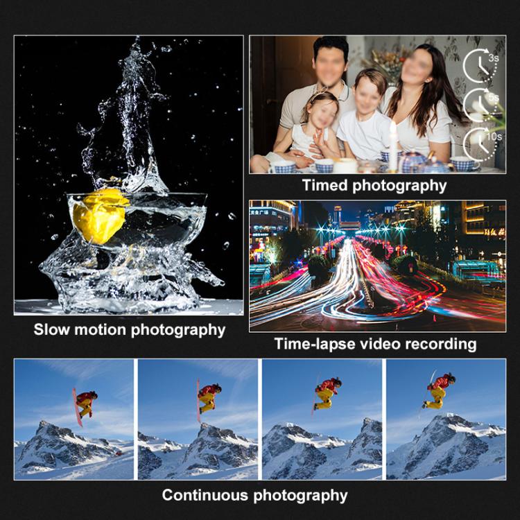 Fotocamera digitale 4K WiFi con touch screen 4 pollici