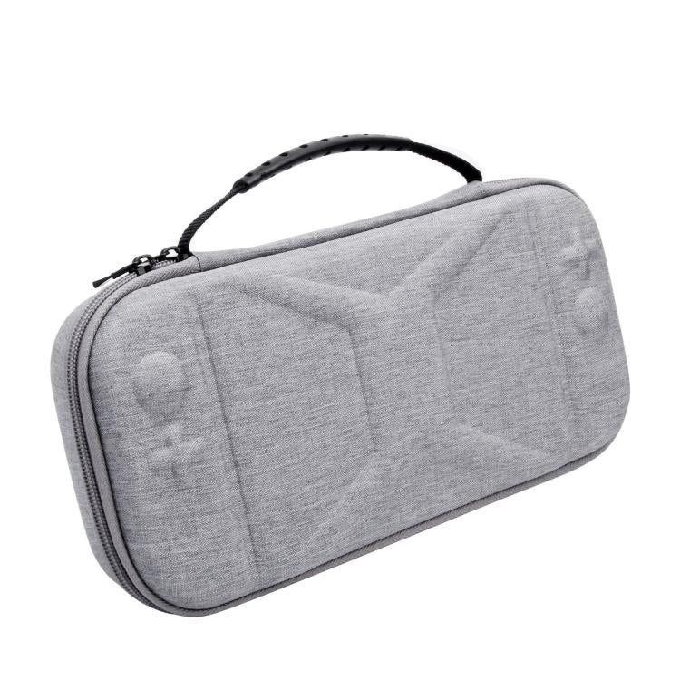 Per Nintendo Switch 2 Borsa portaoggetti per console di gioco Borsa in tessuto EVA, X-Pattern Gray, X-Pattern Black