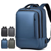 Zaino per laptop impermeabile multi-scomparto di grande capacità OUMANTU 2103 con porta USB