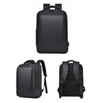 Zaino per laptop impermeabile multi-scomparto di grande capacità OUMANTU 2103 con porta USB