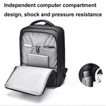 Zaino per laptop impermeabile multi-scomparto di grande capacità OUMANTU 2103 con porta USB