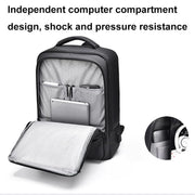 Zaino per laptop impermeabile multi-scomparto di grande capacità OUMANTU 2103 con porta USB