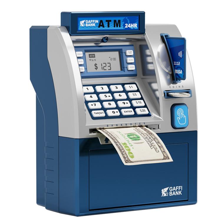 Bancomat simulato, Smart Password Card Swipe, Salvadanaio per Bambini