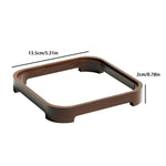 Per MAC Mini M4 Supporto per desktop in legno Base per dissipazione del calore Rack, Walnut, Beech
