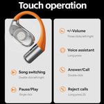M113 AI Translation Auricolare Bluetooth Auricolare con gancio per l'orecchio Traduzione in tempo reale Auricolari 144 Traduttore vocale, M113