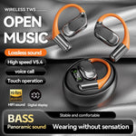 M113 AI Translation Auricolare Bluetooth Auricolare con gancio per l'orecchio Traduzione in tempo reale Auricolari 144 Traduttore vocale, M113