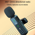 Microfono wireless Lavalier 3 in 1 per smartphone e fotocamere sp