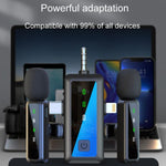 Microfono wireless Lavalier 3 in 1 per smartphone e fotocamere sp