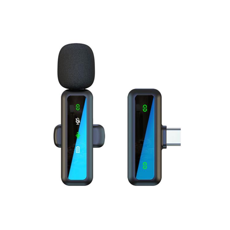 Microfono Lavalier wireless H63 Dispositivo di eliminazione del rumore audio per riprese in diretta, Single Mic, Dual Mic