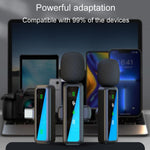 Microfono Lavalier Wireless H63 con Eliminazione Rumore