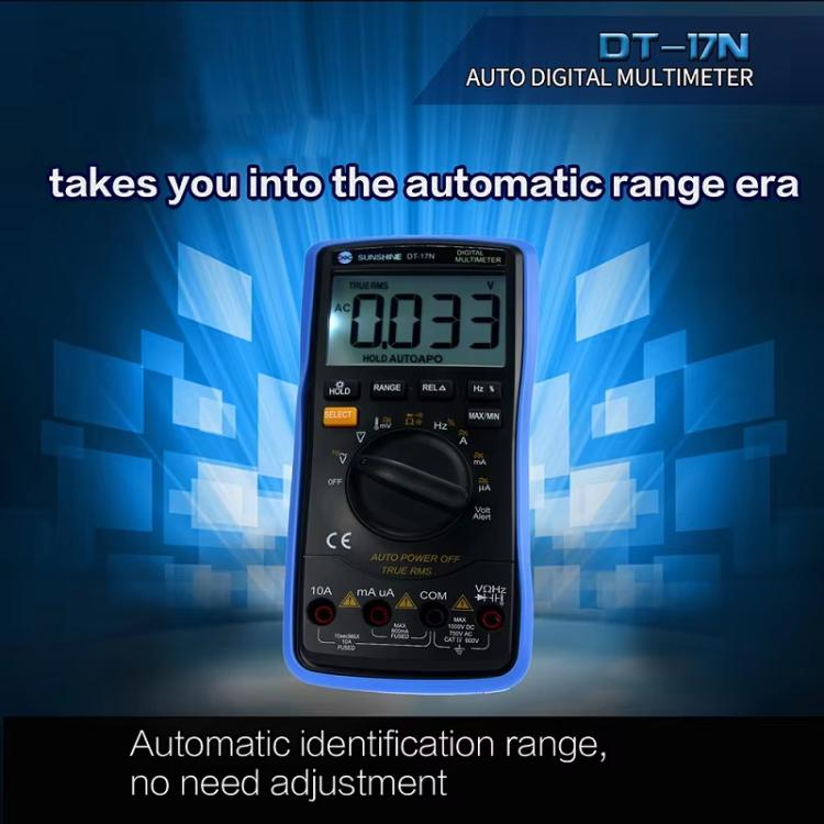 Multimetro digitale con display LCD SUNSHINE DT-17N