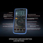 Multimetro digitale con display LCD SUNSHINE DT-17N