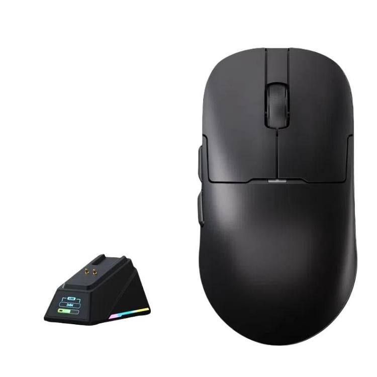 Mouse da gioco Ajazz AJ159 APEX PAW3395 wireless Tri-Mode leggero con dock di ricarica