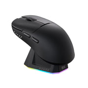 Mouse da gioco Ajazz AJ159 APEX PAW3395 wireless Tri-Mode leggero con dock di ricarica