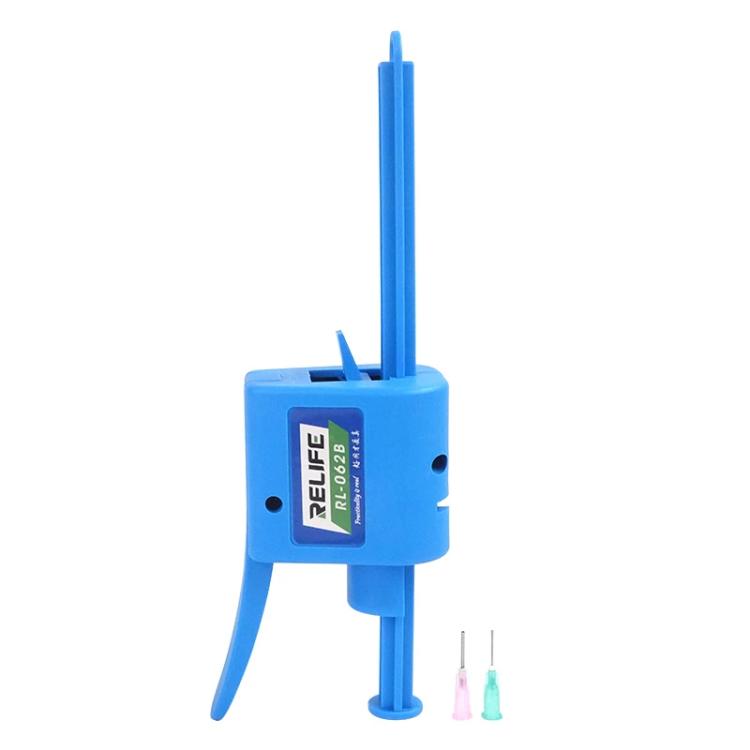 Manuale Colla Tapper Riparazione Cellulare Scheda Madre Olio Saldatura Siringa Booster Pasta di Stagno Spingi Siringa, RELIFE RL-062A 10CC, RELIFE RL-062B 30CC, RELIFE RL-062C 3-5CC, RELIFE RL-062D 5-10CC