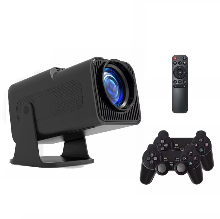 Proiettore di gioco HY320 Sistema Android 11 con controller di gioco wireless 720P Home Theater, US Plug, EU Plug, UK Plug, AU Plug